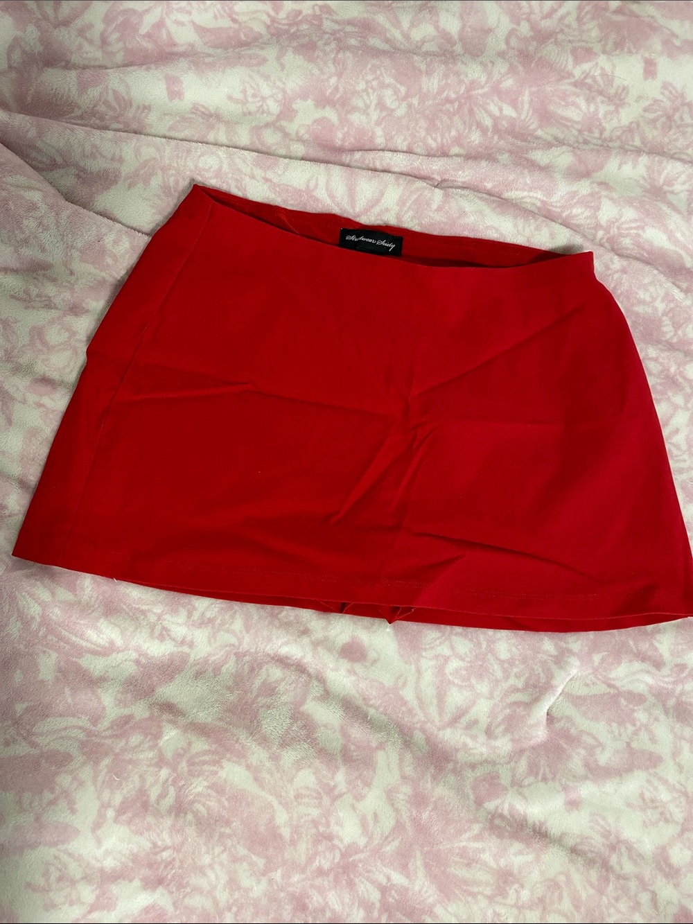 Mini Red Skort